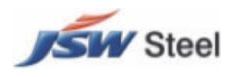 JSW Steel — Sarthak Metals Limited client
